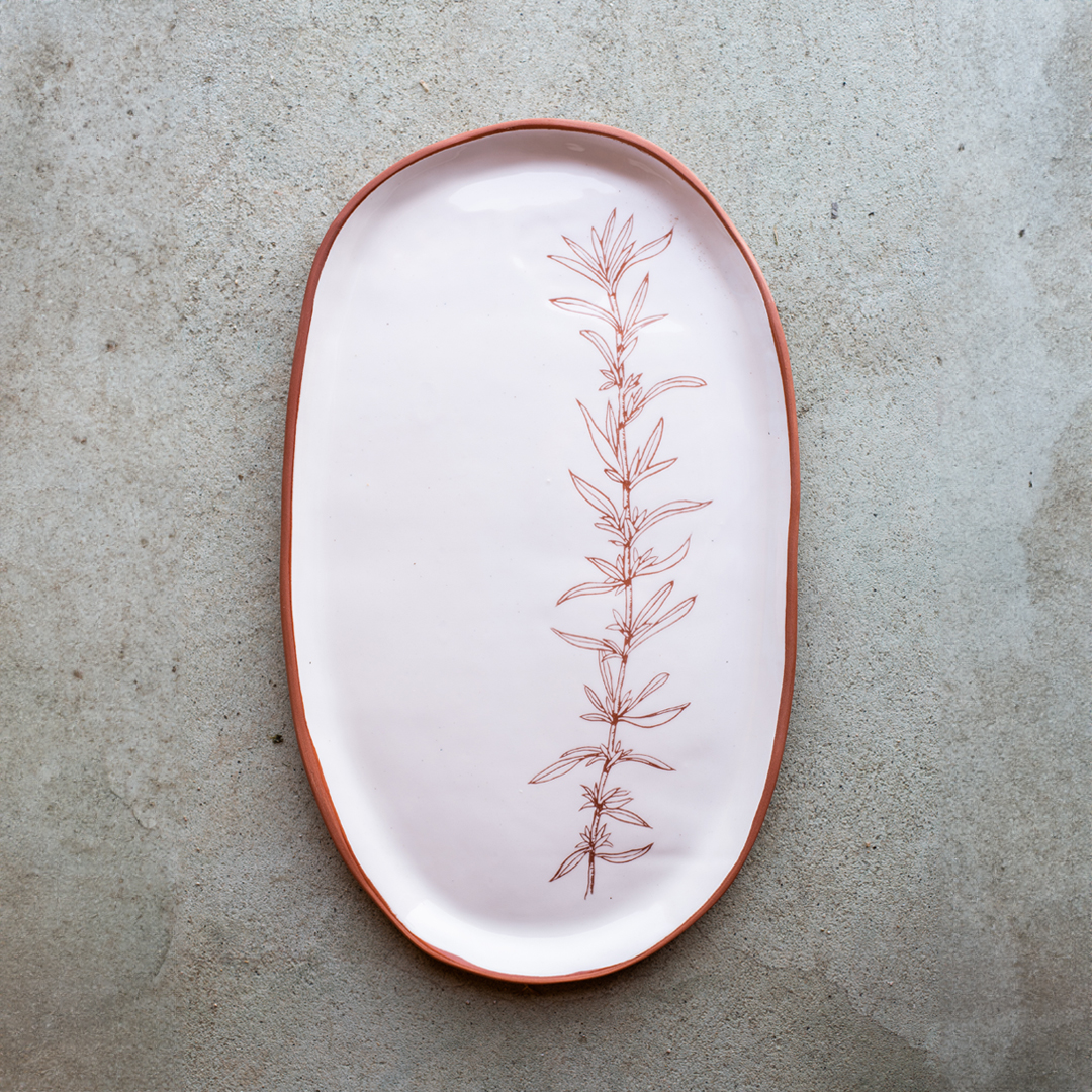 Savory ceramic Plate